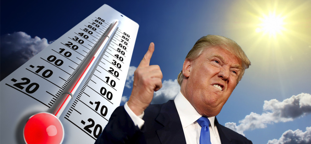 Avec Donald Trump, le réchauffement climatique devrait encore accélérer...